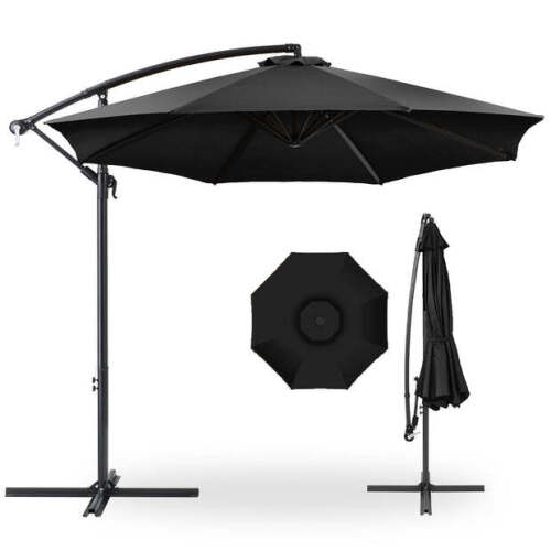 Offset Hanging Patio Umbrella - 10ft - Lot 4075
