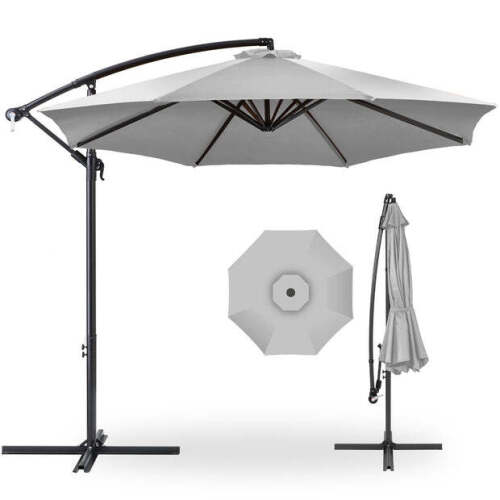 Offset Hanging Patio Umbrella - 10ft - Lot 4080