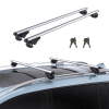 Tanx 52" Universal Crossbars with Locks, 200 lbs Aluminum Roof Rack Cross Bars - Thumbnail 1