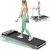 Walking Pad Portable Under Desk Treadmill with Incline 2.5HP for Home Office 265 lbs Capacity Remote Control LED - Thumbnail 1