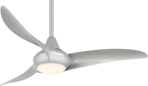 Light Wave Ceiling Fan with LED Light and Remote Control - Lot 4418