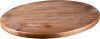 Farmhouse Round Wooden Table Top 19.7" DIY for Bistro Table Breakfast Table Pub Table Bar Table Durable Solid Pine Wood (Pine Wood) - Thumbnail 1