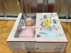 12.5in Realistic Baby Doll, Life-Size Toddler Doll with Soft Body, Highchair, Potty, Pacifier, Bottle, 9 Accessories Included - Thumbnail 2