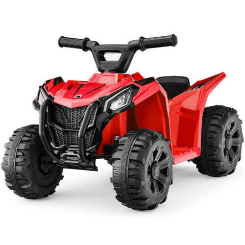 6V Kids Ride-On 4-Wheeler Quad ATV Car w/ 1.8mph Max Speed, Treaded Tires - Lot 4410