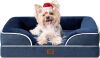 EHEYCIGA Orthopedic Dog Bed for Small Dogs, 20" x 25" - Thumbnail 1