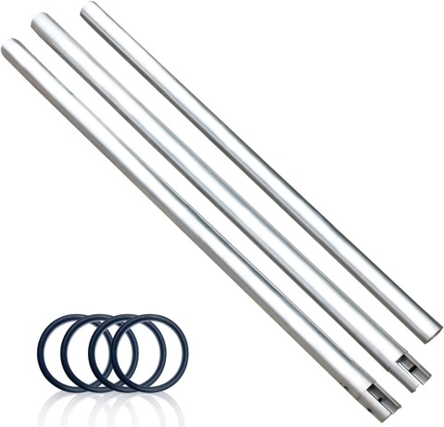 118" Stainless Metal Tube Crossbar for Studio Backdrop Wall Mount System - Holder Pole - Lot 770