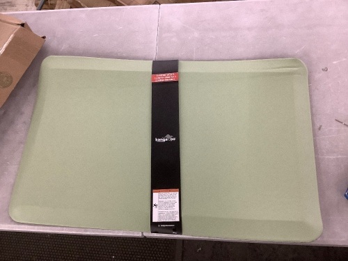 KANGAROO Thick Ergonomic Anti Fatigue Mat, 20x32, Sage Green - Lot 765