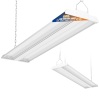 DEMILARE 300W Linear High Bay Light, 2 Pack - Thumbnail 1