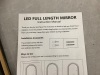 LED Full Length Mirror 20" x 56" - Thumbnail 5