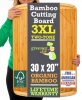 Greener Chef Organic Extra Large Cutting Board, 30" x 20" - Thumbnail 1