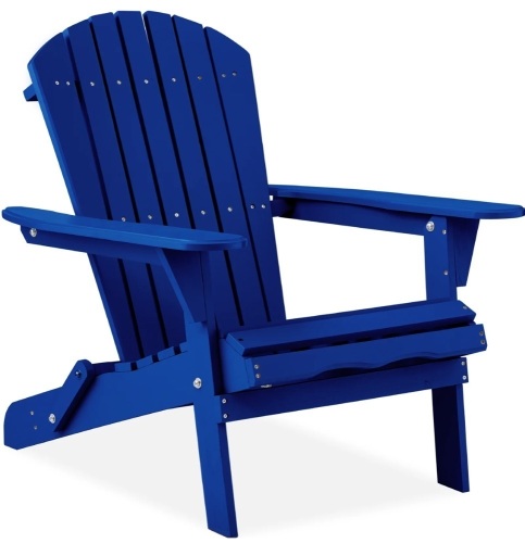 Folding Wooden Adirondack Chair - Lot 630