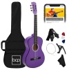 Beginner Acoustic Guitar Set w/ Case, Strap, Extra Strings - 38in - Thumbnail 1