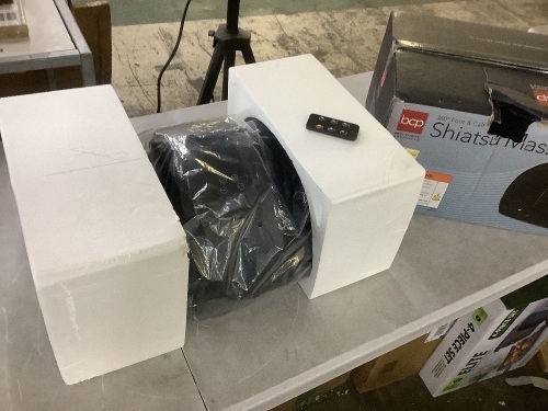 Reflexology Shiatsu Foot Massager w/ High-Intensity Rollers, Remote Control - Lot 622