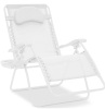 Oversized Reclining Zero Gravity Chair Lounger w/ Cup Holder, Pillow - Thumbnail 1