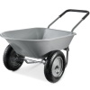 Dual-Wheel Wheelbarrow Garden Cart - Thumbnail 1