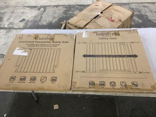 Lot of (2) Baby Safety Gates - Lot 460