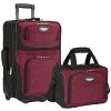 Travelers Choice 2 Piece Carry On Luggage Set - Thumbnail 1