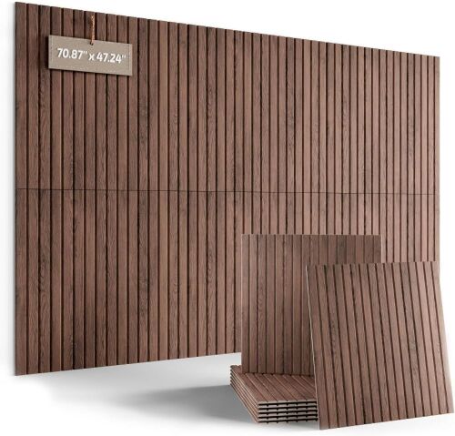 Fluxynara Acoustical Wall Panels, 70.87'' x 47.24'', 6 Pack - Lot 353