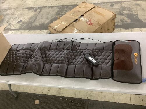 Full Body Massage Mat - Missing Power Cord - Lot 454