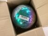 12 inch Garden Sphere Mirror Gazing Ball, Rainbow Stainless Steel - Thumbnail 3