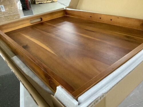 Noodle Board Stove Cover with Handles - Lot 411