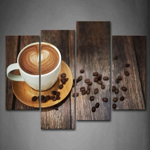 Coffee Wall Art, 4 pc - Lot 574