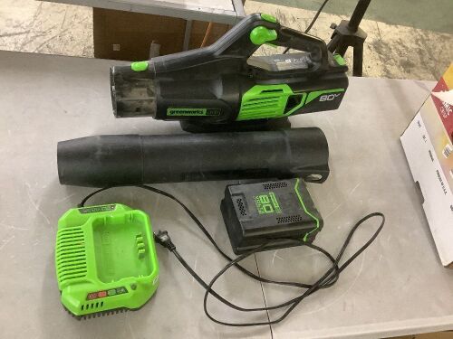 Greenworks Pro 80V Cordless Leaf Blower - Propeller is Noisy - Lot 602