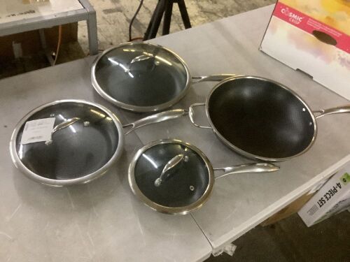 Hexclad 7 Piece Cookware Set - Lot 218