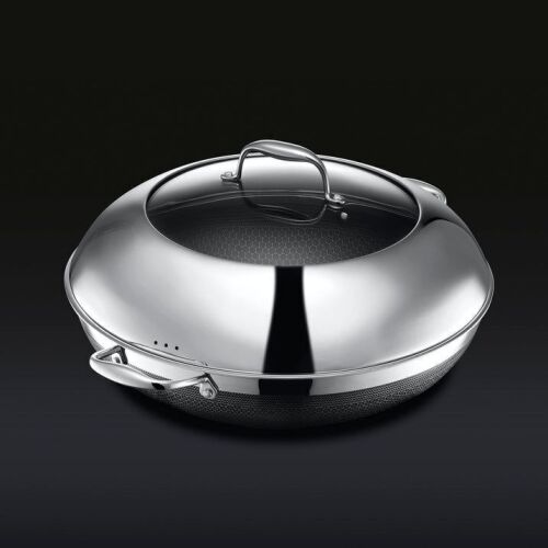 Hexclad Hybrid Wok with Lid, 14" - Lot 505
