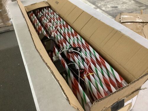 VIHOSE 10ft Christmas Candy Light Arch LED - Lot 483