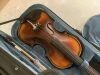Acoustic Full Size 4/4 Violin Fiddle Starter Kit - Strings Need Fixed - Thumbnail 3
