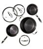 HexClad 6-piece Saucepan Set - Thumbnail 1