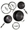 HexClad 6-piece Saucepan Set - Thumbnail 1