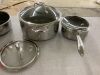 Hexclad 6 Piece Saucepan Set - Thumbnail 2