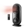 Lasko 27" Motion X Console Space Heater with Remote Control, Black - Thumbnail 1