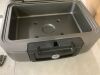 SentrySafe Charcoal Gray Fireproof and Waterproof Safe Box with Key Lock, 0.28 Cubic Feet - Thumbnail 4