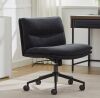 Elle Decor Criss-Cross Office Chair - Thumbnail 1
