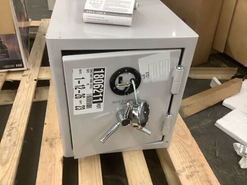 Sanctuary Reserve 1.69 cu. ft. Home & Office Safe with Electronic Lock - 1 Wire Cut on Keypad, Passcode Needs Reset - Lot 40
