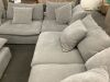 Large Modular Sectional Couch, 3 Corner Pieces & 2 Middle Pieces + Ottoman - Good Condition - Thumbnail 10