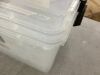 Greenmade InstaView 45 Quart Storage Tote, 4 Pack - No Lids - Thumbnail 4