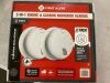 First Alert Precision Detection Interconnect Hardwired Smoke and CO Alarm with Voice and Location Alerts, 2 Pack - Thumbnail 1