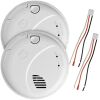 First Alert Precision Detection Interconnect Hardwired Smoke and CO Alarm with Voice and Location Alerts, 2 Pack - Thumbnail 4