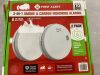 First Alert 10-Year Battery 2-in-1 Smoke and Carbon Monoxide Alarm with Voice Alerts, 2 Pack - Thumbnail 2