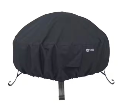 Classic Accessories Small Round Full Coverage Fire Pit Cover - Lot 819JF