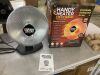 HANDY HEATER 1200-Watt Electric Oscillating Ceramic Parabolic Space Heater - Doesn't Oscillate - Thumbnail 1