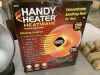 HANDY HEATER 1200-Watt Electric Oscillating Ceramic Parabolic Space Heater - Doesn't Oscillate - Thumbnail 3