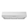 Vissani Sarela 30 in. W x 7 in. H 500CFM Convertible Under Cabinet Range Hood in Stainless Steel with LED Lights and Filter - Thumbnail 1