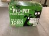 Pet N Pet Dog Waste Bags, Large Dog Poop Bag Rolls, 60 ct - Thumbnail 2