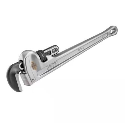 RIDGID 24 in. Aluminum Straight Pipe Wrench - Lot 842JF