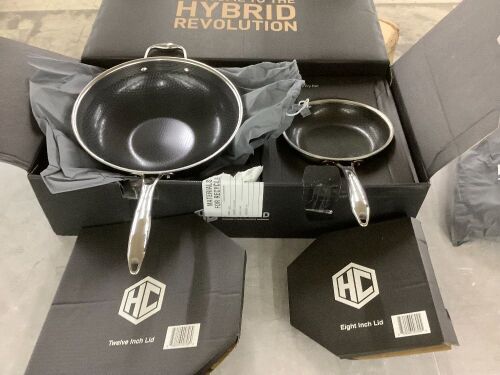 HexClad 7-Piece Cookware Set - Lot 496